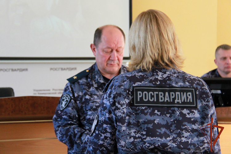 В Кузбассе Росгвардия отметила 9-ю годовщину образования территориального управления