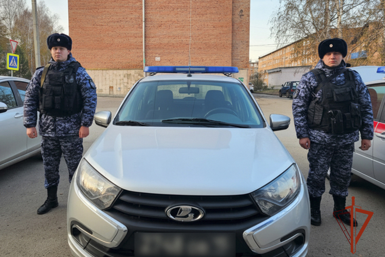 В Юрге росгвардейцы помогли найти пропавшую пенсионерку с потерей памяти
