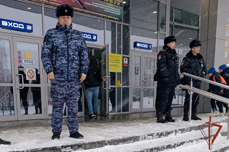 Росгвардейцы обеспечили безопасность спортивных мероприятий в Кузбассе