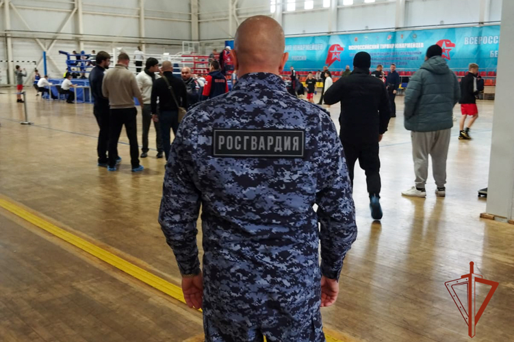 Росгвардейцы обеспечили безопасность спортивных мероприятий в Кузбассе
