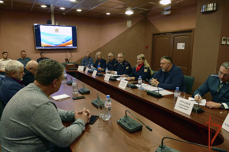 В Кузбасском технопарке состоялось заседание координационного совета с частными охранными организациями