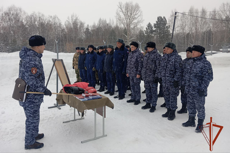 В Кемеровской области военнослужащие и сотрудники Росгвардии приступили к зимнему периоду обучения