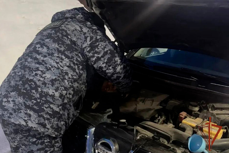 Росгвардейцы помогли автолюбительнице устранить неполадки с автомобилем 