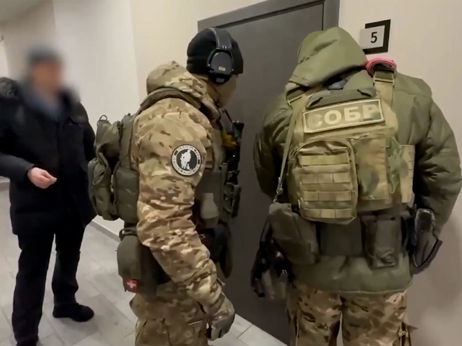 Спецназ Росгвардии принял участие в задержании подозреваемых в разбойном нападении в Кузбассе 