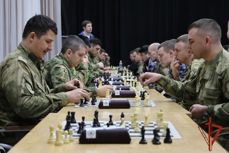 Сборная Кузбасса стала призером чемпионата Сибирского округа Росгвардии по шахматам 