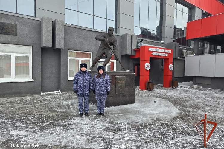 Росгвардейцы Кузбасса обеспечили безопасность во время всероссийских хоккейных матчей