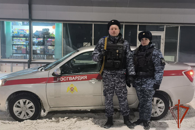 Росгвардейцы задержали подозреваемого в грабеже после обращения местной жительницы