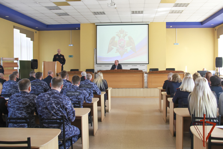 В Кемерове проводили на заслуженный отдых первого руководителя территориального управления Росгвардии по Кузбассу
