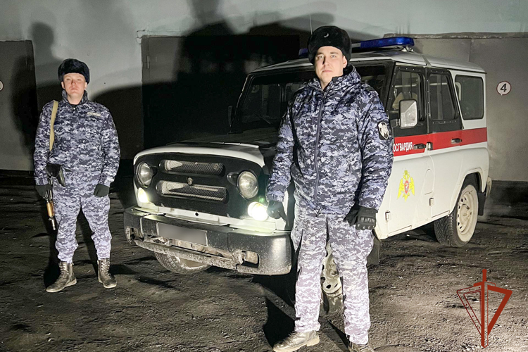 Росгвардейцы помогли разыскать пропавший автомобиль и задержать нетрезвого водителя