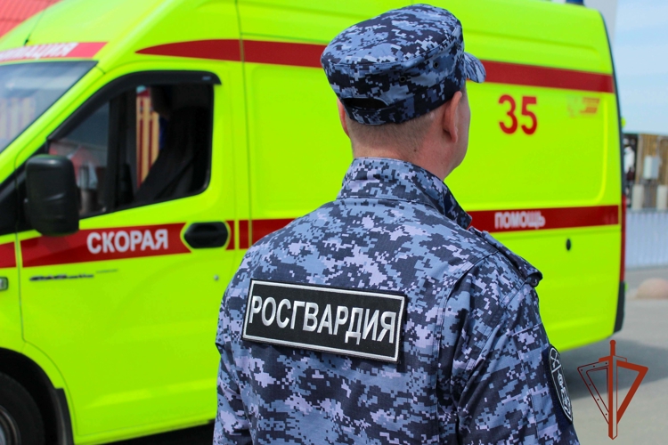 Росгвардейцы задержали дебошира, создававшего угрозу для супруги и работников скорой помощи