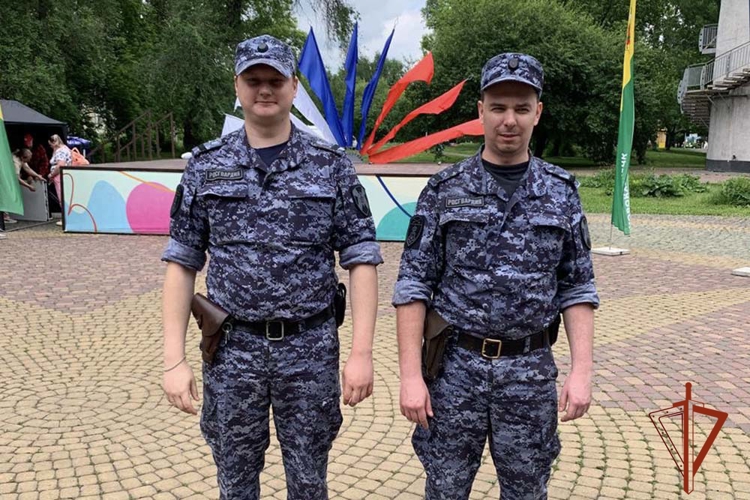 Росгвардия обеспечила безопасность праздничных мероприятий в честь Дня России в Кузбассе