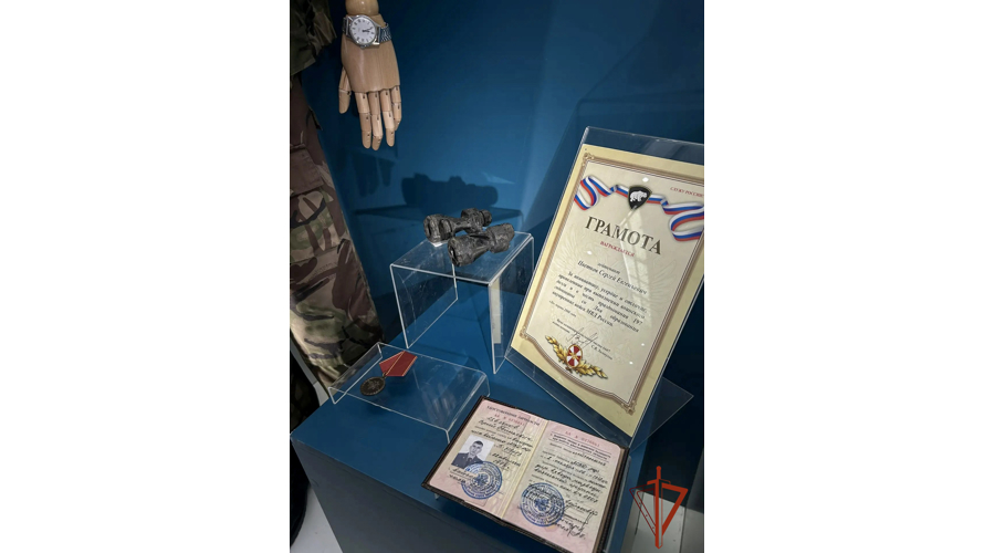 В Кузбассе открылась первая музейная экспозиция, посвященная Росгвардии