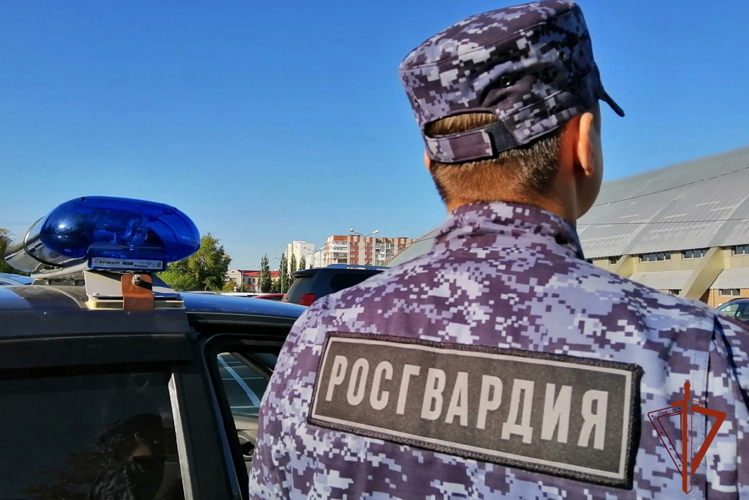 Росгвардейцы задержали мужчину, разбившего окно в многоквартирном доме (ФОТО)