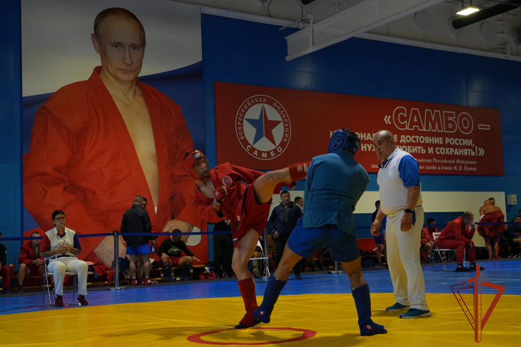 В Кузбассе прошел Чемпионат Сибирского ордена Жукова округа Росгвардии по самбо и боевому самбо