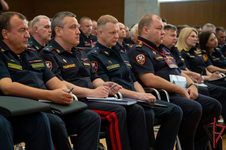 Врио начальника кузбасской вневедомственной охраны принял участие во Всероссийском совещании Росгвардии