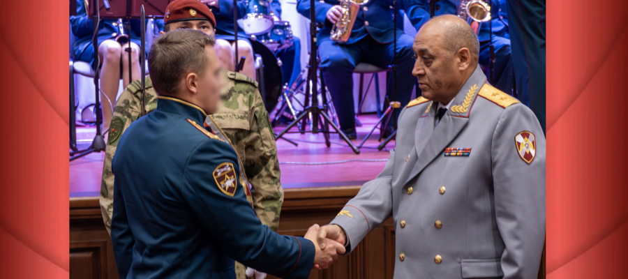 Командующий Сибирским округом Росгвардии поздравил личный состав и ветеранов войск с 70-летием со дня образования воинской части (ФОТО)