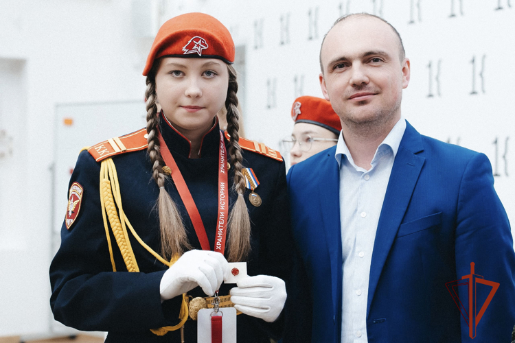 Кемеровские кадеты Росгвардии стали участниками регионального слета «Хранители истории»
