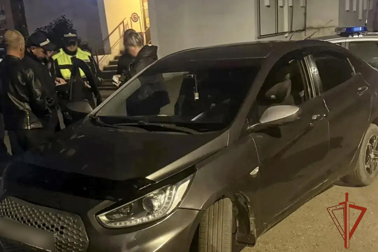 Росгвардейцы оказали содействие в задержании нетрезвого водителя в Анжеро-Судженске (ВИДЕО)