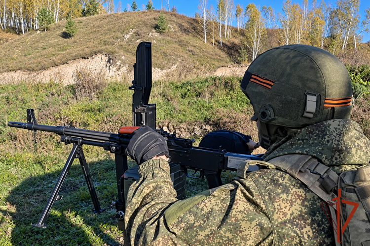 В Кузбассе прошли тактико-специальные занятия подразделений Росгвардии
