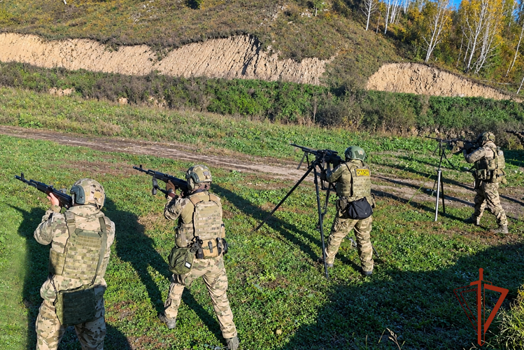 В Кузбассе прошли тактико-специальные занятия подразделений Росгвардии